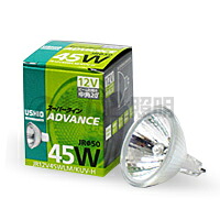 ＵＳＨＩＯ　スーパーライン　ＡＤＶＡＮＣＥ　ＪＲφ５０　ＧＵ５．３口金（ピンタイプ）　４５Ｗ　狭角　【１０個入り】　JR12V45WLN/KUV-H 15,753円