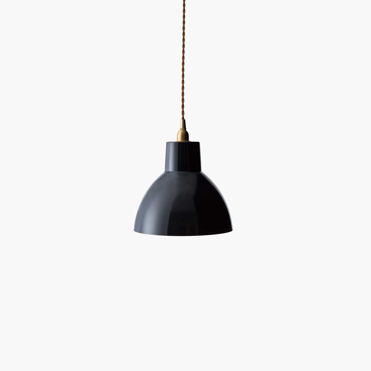 ＨＥＲＭＯＳＡ　ハモサ　ペンダントライト　OWL LAMP（オウルランプ）　引掛けシーリング　白熱電球付き（E17/60W×1）　電球色　～4.5畳　LED対応可　black（ブラック）　EN-023BK