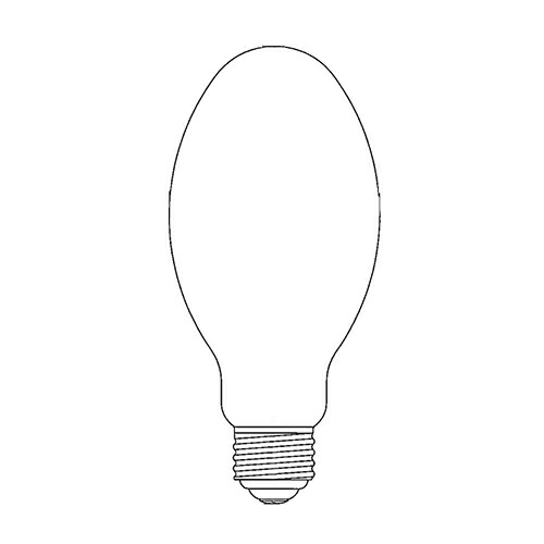 岩崎 HID照明ランプ（高明快さ放電灯） 高圧ソジウム灯 FECサンルクスエース FECスタータ内蔵 70W 鳴りわたる形 B形 NH70FLS