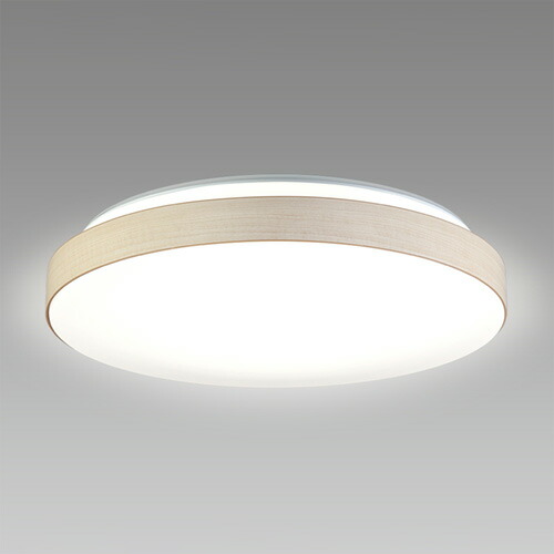 ホタルクス　ＬＥＤシーリングライト　天井直付　簡易取付　６５００Ｋー２７００Ｋ　調色・調光　～１２畳　防虫機能付　ホタルック機能　木目調モール　クラシックアイボリー　SLDC12865SG