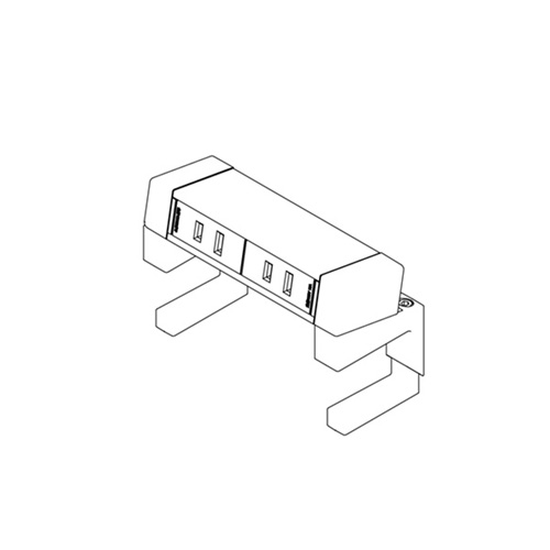 石黒製造所 ＰＬＡ-ＰＡＲＴ G004 クランプ式差し込み 2口 ワット数/ワット数 吊りひも長：2ｍ 15A 125V 最大限度：1500W 白 G004-2-EE-W
