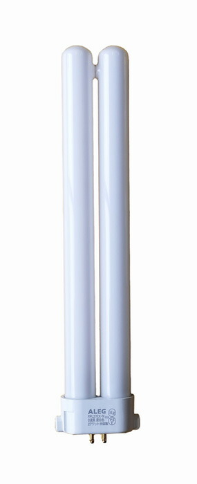 ＡＬＥＧ　コンパクト形蛍光ランプ　５０００K　３波長形昼白色　２７W形　GY１０q-４口金　１８５５ｌｍ　全長２４５mm　【１０個入り】　FPL27EX-N
