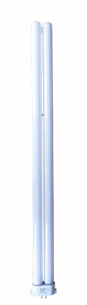 ＡＬＥＧ　コンパクト形蛍光ランプ　５０００K　３波長形昼白色　５５W形　GY１０q-７口金　４５００ｌｍ　全長５６１mm　【１０個入り】　FPL55EX-N｜わがと照明