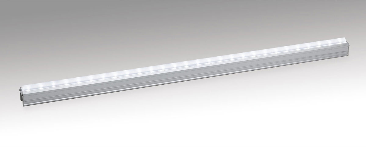 森山産業　LED照明　スリムLEDs100防水　ナロー　屋外　防湿　100V　全長594mm　昼白色5000K　ESD2U1-028J50N-100W ※受注生産品