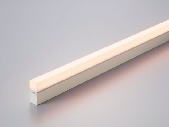 ＤＮライティング　TRIM　LINE　LED照明器具　間接照明　TRE2‐APL　調光兼用型　スクエア型カバー　本体色:白(ホワイト)　全長1050mm　電球色(3000K)　高演色型　TRE2-1050H30-APL ※受注生産品