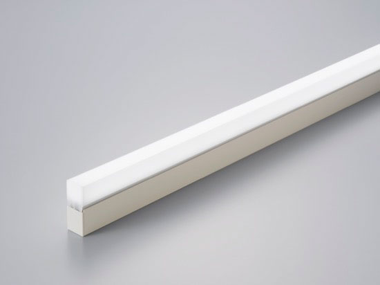 ＤＮライティング　TRIM　LINE　LED照明器具　間接照明　TRE2‐APL　調光兼用型　スクエア型カバー　本体色:白(ホワイト)　全長1400mm　昼白色　TRE2-1400N-APL ※受注生産品｜わがと照明