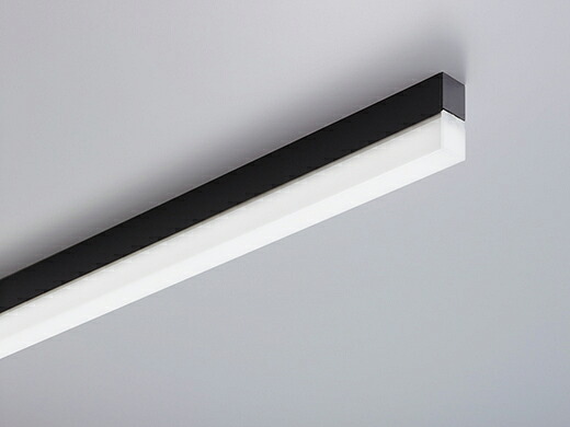 ＤＮライティング　TRIM　LINE　LED照明器具　間接照明　TRE2‐APL　調光兼用型　スクエア型カバー　本体色:黒(ブラック)　全長500mm　昼白色　高演色型　TRE2-500H50-BK-APL ※受注生産品