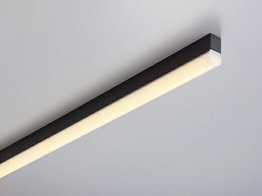 ＤＮライティング　TRIM　LINE　LED照明器具　間接照明　TRE2-D‐APL　調光兼用型　ドーム型カバー　本体色:黒(ブラック)　全長1350mm　温白色　TRE2-1350WWD-BK-APL ※受注生産品
