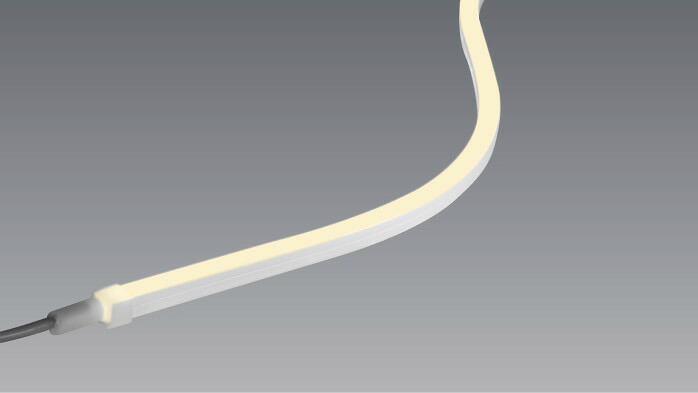 ＴＥＳ ＬＩＧＨＴＩＮＧ 軟らかい点火装置 室外屋内兼用HighQoonela MT（室外屋内兼用ハイクーネラMT） TQMTHD続きもの 吊りひも手合い 全長5014粍 3000K 白熱電球色 片側吊りひも・左方インプット手合い TQMTHD-5014-30-SL ※受注生み出すこと品