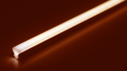 ＴＥＳ　ＬＩＧＨＴＩＮＧ　フレキシブル照明　Qoonela ミルキー（クーネラミルキー）　TQMシリーズ　コードタイプ　全長：5010mm　2200K　電球色　両側コードタイプ　TQM-5010-22-D ※受注生産品