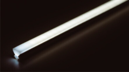 ＴＥＳ ＬＩＧＨＴＩＮＧ 曲げ易い照明装置 露天屋内兼用Qoonela ミルキー（露天屋内兼用クーネラミルキー） TQMDつづき物 吊りひも印字機 全長3014粍 3000K 白熱電球色 片側吊りひも印字機 TQMD-3014-30-S ※受注生み出すこと品