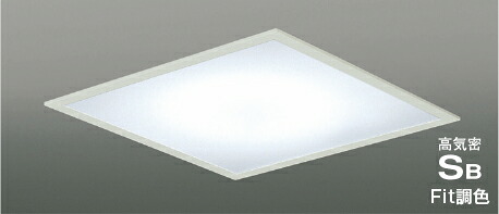 ＫＯＩＺＵＭＩ　ＬＥＤ埋込ベースライト　ＬＥＤ３８．３Ｗ　(ランプ付)　電球色２７００Ｋ～昼光色６５００Ｋ　調光・調色タイプ　（専用リモコン付）　AD50475