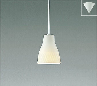 KOIZUMI LEDペンダント 直付けタイプ 白熱電球60W相当 (ランプ付) 電球色 2700K APE610408