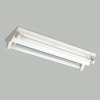 三菱　逆富士直管形ＬＥＤ照明器具　ＭＩＬＩＥ（ミライエ）　Ｌファインｅｃｏ　ＦＬＲ２０形×２　１００～２４２Ｖ　白色　１２００ｌｍ×２　固定出力形（ランプ付）　ELLKV2252AHJ+LDL20SW1012N4　※受注生産品