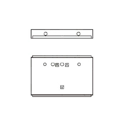 パナソニック　誘導灯用取付ボックス　Ｂ級　誘導音付点滅形　コンパクトスクエア用　FK21713