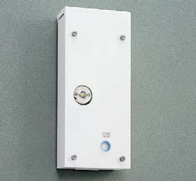 東芝　ＬＥＤ誘導灯用　天井・壁直付形　外付点滅装置　防湿防雨形　XEF-5073W　※受注生産品