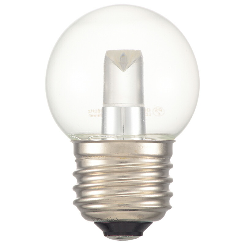楽天市場】オーム電機 LED電球 ミニボール球 装飾用 1.4W 62lm