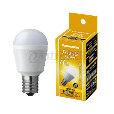 楽天市場】パナソニック パルックLED電球 ミニクリプトン形(小形電球