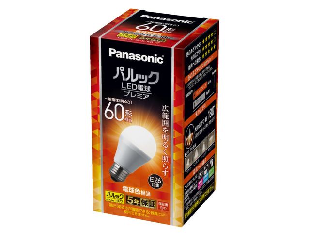 楽天市場】【LDA7L-G/S/K6/F】パナソニック パルック LED電球