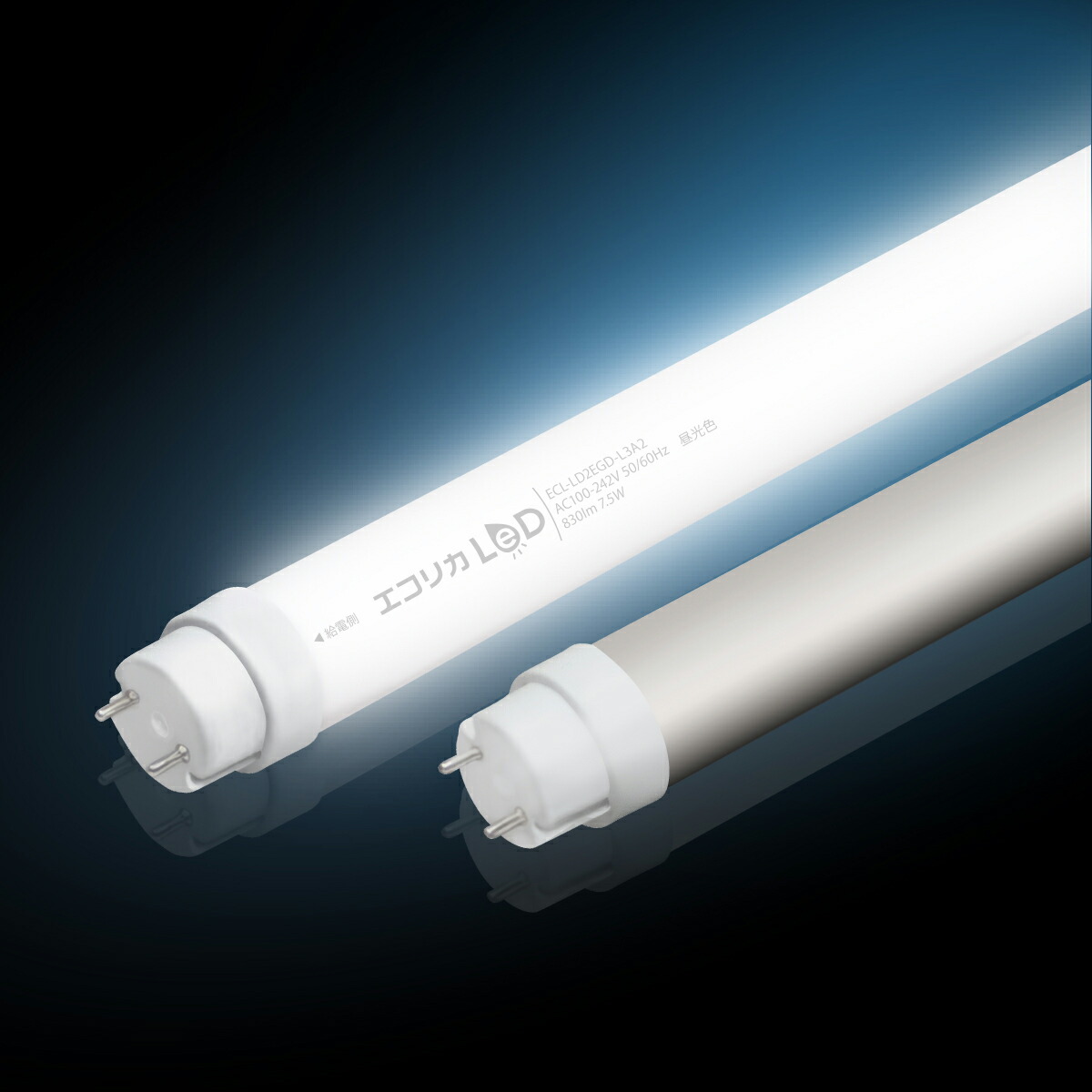 エコリカ LED ECL-LD2EGN-L3A 3本セットRa97 超高演色 楽天市場】エコリカ 直管形LEDランプ 工事専用 高演色タイプ