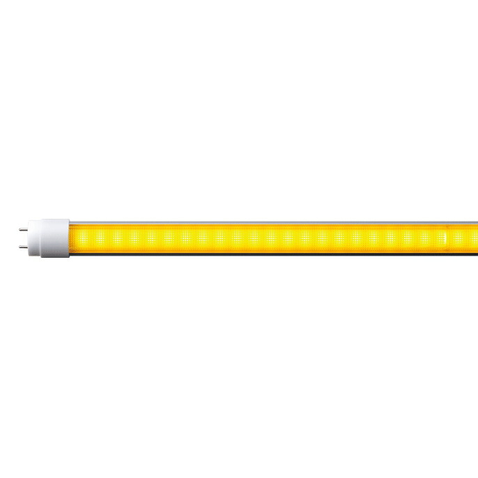 エムジー　直管LED　LED蛍光灯　EZSWITCH/イージースイッチ　LS1200U2シリーズ　40形(40W形)　イエロー　低誘虫　防虫　全光束(グロー方式)：700lm　G13口金　グロー、ラピッド、インバータ、AC電源直結(両側給電)対応　LS1200Y-U2 ※受注生産品 10,153円