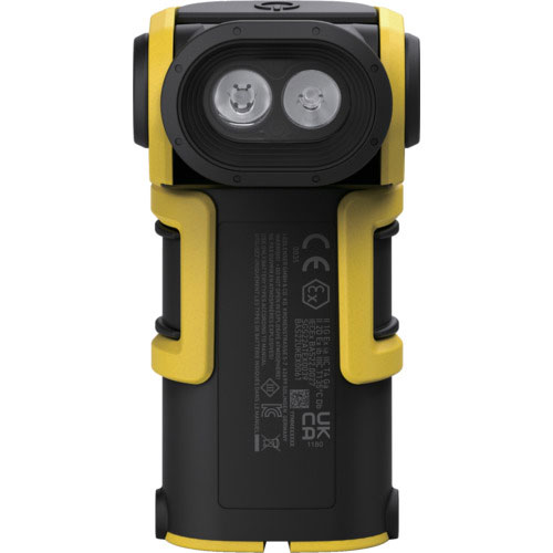 ＬＥＤＬＥＮＳＥＲ　防爆ライト　2灯式トーチ　Ledlenser EXC6R　充電式　IP68　防爆・防水・防塵仕様　最大300lm　4600K～5400K　専用充電池内蔵　502406｜わがと照明