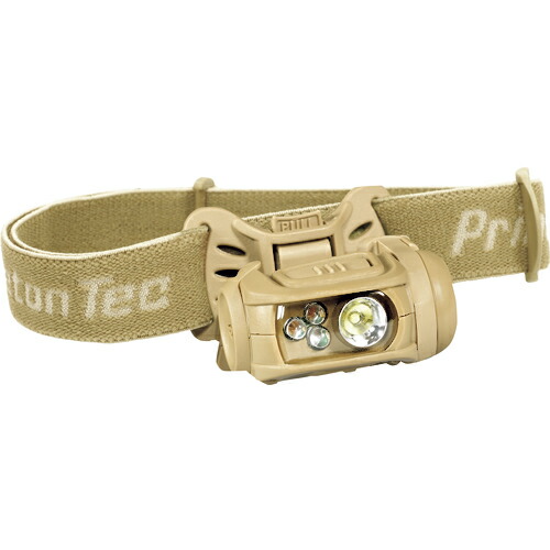 ＰｒｉｎｃｅｔｏｎＴｅｃ　LEDヘッドライト　REMIXPRO MPLS RGI　IPX4　300lm　本体TAN(タン)　RMX300PRO-NOD-RGI-TN