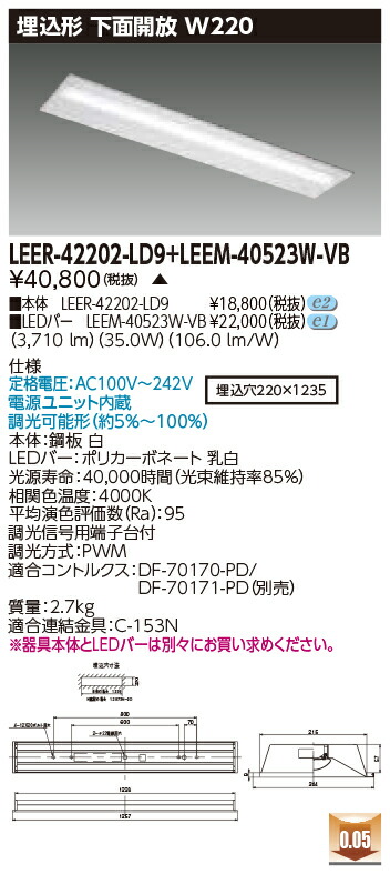 数量は多 東芝 LEDベースライト TENQOOシリーズ HACCP対応器具 HACCP