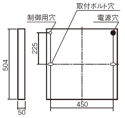 東芝 ＬＥＤベースライト ＴＥＮＱＯＯスクエア ＬＥＤバータイプ