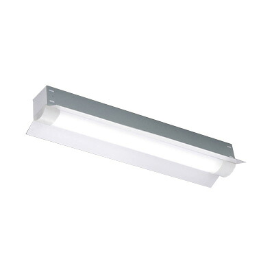 東芝　ＬＥＤベースライト　ＴＥＮＱＯＯ　防湿・高温用　直付形　２０タイプ　反射笠付　８００lmタイプ　ＦＬ２０×１灯器具相当　昼白色（５０００Ｋ）　ＬＥＤバー付　LEET-21504WS+LEEM-20084N-H6-LS9　※受注生産品