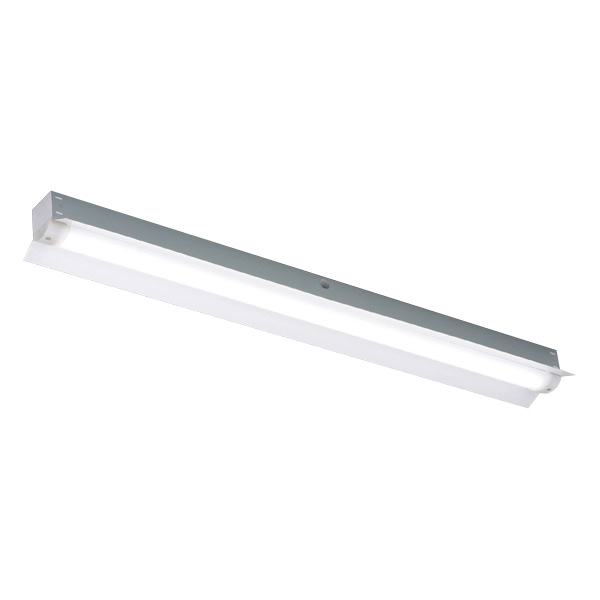東芝　ＬＥＤベースライト　ＴＥＮＱＯＯ　防湿・高温用　直付形　４０タイプ　反射笠付　２，５００lmタイプ　Ｈｆ３２形×１灯　定格出力器具相当　昼白色（５０００Ｋ）　ＬＥＤバー付　LEET-41504WS+LEEM-40254N-H6-LS9　※受注生産品 30,050円