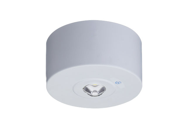 三菱　非常用照明器具　直付形　電源別置形　LED専用形　一般形　平常時消灯/非常時LED点灯　昼白色　ハロゲン75形器具相当　高天井用～10m　本体白色　EL-CT31113 ※受注生産品｜わがと照明