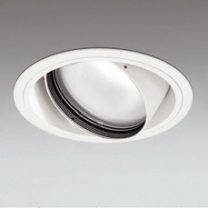 ＯＤＥＬＩＣ ＬＥＤ高効率ユニバーサルダウンライト ＣＤＭ－Ｔ１５０Ｗ相当 オフホワイト １４° 埋込穴Φ１５０ｍｍ 電球色 ３０００Ｋ  Ｍ形 一般型 専用調光器対応 XD401241 （電源・調光器・信号線別売）
