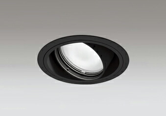 ＯＤＥＬＩＣ ＬＥＤ高効率ユニバーサルダウンライト ＣＤＭ－Ｔ７０Ｗ相当 ブラック スプレッド 埋込穴Φ１２５ｍｍ 白色 ４０００Ｋ  Ｍ形 一般型 専用調光器対応 XD402304 （電源・調光器・信号線別売）
