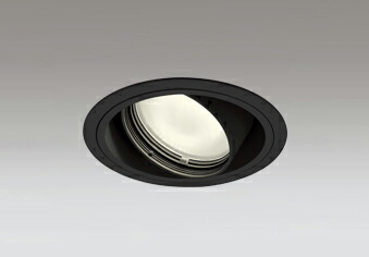 ＯＤＥＬＩＣ ＬＥＤ高効率ユニバーサルダウンライト ＣＤＭ－Ｔ７０Ｗ相当 ブラック スプレッド 埋込穴Φ１２５ｍｍ 電球色 ３０００Ｋ  Ｍ形 一般型 専用調光器対応 XD402308 （電源・調光器・信号線別売）