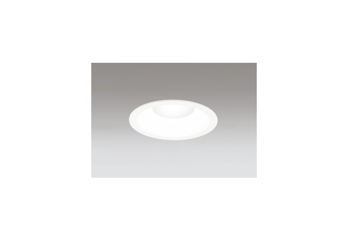 ODELIC LED軒下用ベースダウンライト FHT32W相当 オフホワイト 98° 埋込穴Φ125mm 温白色 3500K M形 一般型 調光非対応 防雨形 XD457074