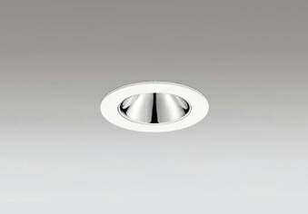 ＯＤＥＬＩＣ　ＬＥＤ高彩色ベースダウンライト　ＪＤＲ７５Ｗ相当　オフホワイト　３２&deg;　埋込穴φ６０ｍｍ　電球色　２７００Ｋ　Ｍ形　一般型　専用調光器対応　XD604159HC　（調光器別売）｜わがと照明