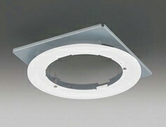 東芝　リニューアルプレート　φ１５０ｍｍダウンライト適合器具専用　ＳＢ形　既設埋込穴φ１７５ｍｍ用　LEDX87175M｜わがと照明
