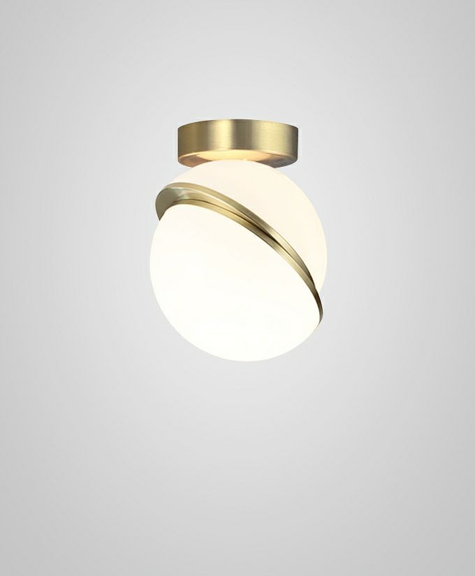 ＬＥＥ ＢＲＯＯＭ リー・ブルーム 最高限度点火装置 CRESCENT MINI CEILING 直付 LED白熱電球別売 ※高温発光白熱電球当て嵌める不可 CRESCENT MINI CEILING