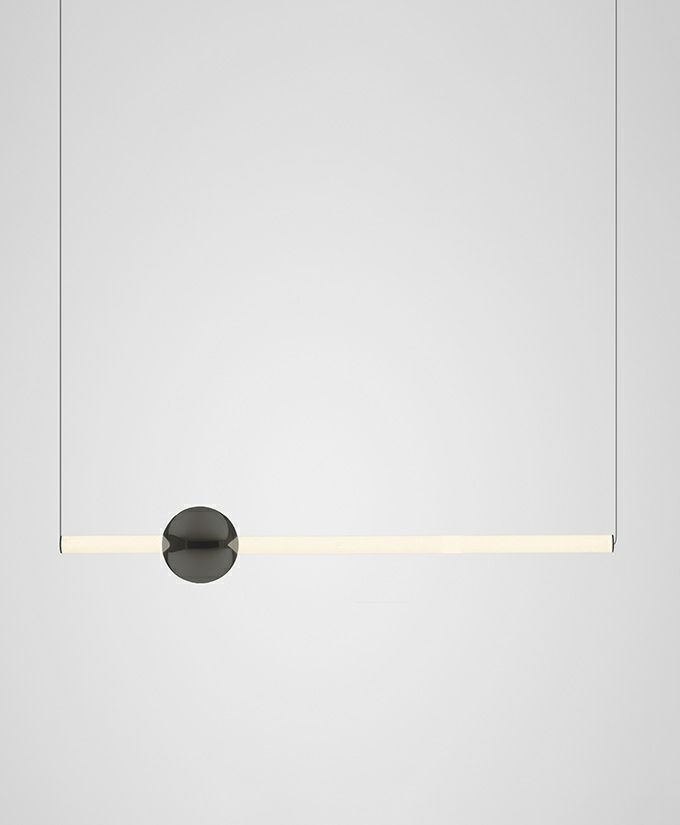 ＬＥＥ ＢＲＯＯＭ リー・ブルーム シャンデリヤともし火 ORION TUBE PENDANT 上昇限度直付 内蔵LED（白熱電球色） 外後ばらい１番ウッド付き添い人 GUNMETAL（鵞鳥金属元素） ORION TUBE PENDANT GUNMETAL