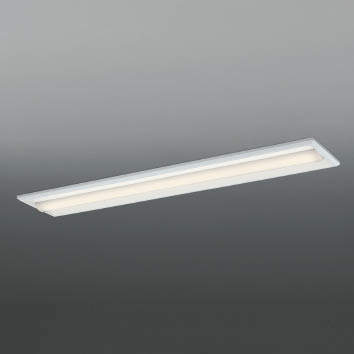 ＫＯＩＺＵＭＩ　ＬＥＤベースライト　ＦＬＲ４０Ｗ×４灯相当　(ランプ付)　温白色　３５００Ｋ　AD92036L＋AE92421 22,362円