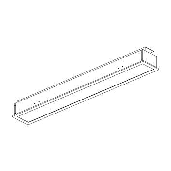 ＫＯＩＺＵＭＩ　ＬＥＤベースライト　本体　ストレートタイプ　埋込型　（ランプ別売）　AD92425　※受注生産品