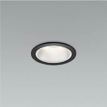 ＫＯＩＺＵＭＩ　LED防雨型ダウンライト　ＪＤＲ６５Ｗ相当　φ７５ｍｍ　（ランプ・電源付）　温白色　3500K　XU057528BM+XE92730　※受注生産品｜わがと照明 11,383円