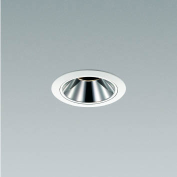 ＫＯＩＺＵＭＩ　LED防雨防湿型ユニバーサルダウンライト　ＪＤＲ４０Ｗ相当　φ７５ｍｍ　（ランプ・電源付）　電球色　2700K　XU92849+XE92720　※受注生産品｜わがと照明