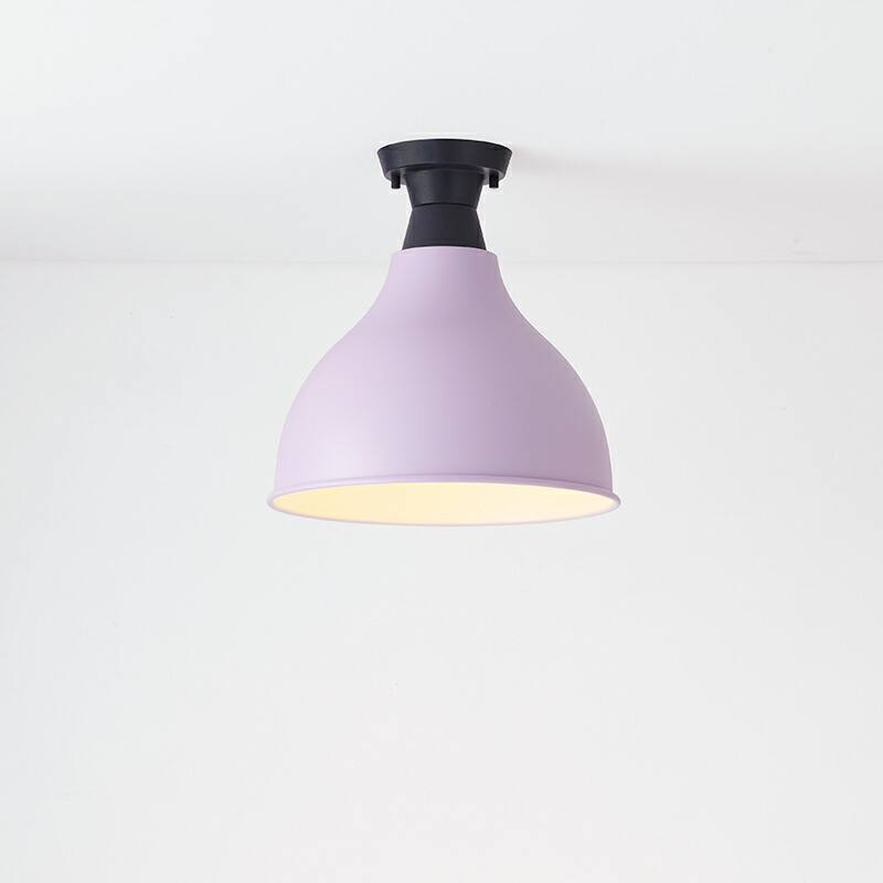 ＭＡＸＲＡＹ CRAFT LAMP Eggplant S Ceiling/クラフトランプ エッグプラントS シーリングライト 直付タイプ サテンペールパープル E26口金 ランプ別売 ML30163-06(OP0169924+OP0170306)