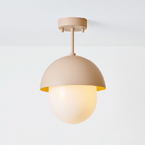 MAXRAY Orb(al) COMBI CEILING/オーバルコンビシーリング シーリングライト 直付タイプ マットピンクベージュ E17口金 ランプ別売 ML30181-12(OP0174812+OP01737)|わがと照明