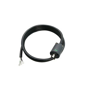 明工社 ＦＭ差し込み赤ちょうちん用ワット数吊りひも ３０Ａ用 Ｓ-ＶＣＴ５.５粍２ ３ｍ Ｌ５-３０Ｐ付 MH9052T3B