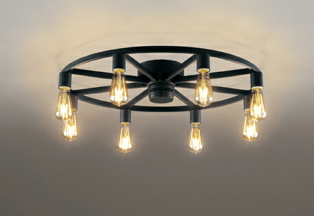 楽天市場】ODELIC シャンデリア 簡易取付 引掛シーリング 電球色