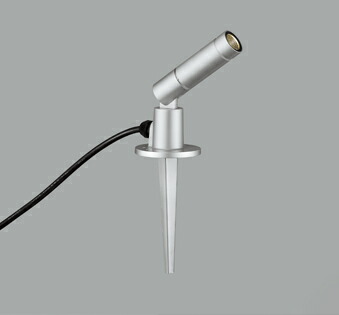 ＯＤＥＬＩＣ エクステリアライト スポットライト スパイクスポット JDR50W相当 屋外用 防雨型 マットシルバー色 ランプ別売 OG264073