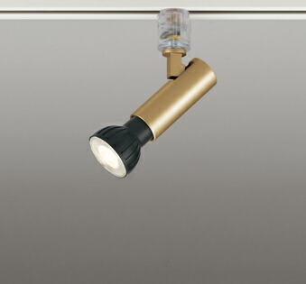 ＯＤＥＬＩＣ スポットライト JDR50W相当 配線ダクトレール LEDランプ付き 電球色～昼光色 R15高演色LED Bluetooth調光・調色 コネクテッドライティング サテンゴールド コントローラー別売 OS256524BR
